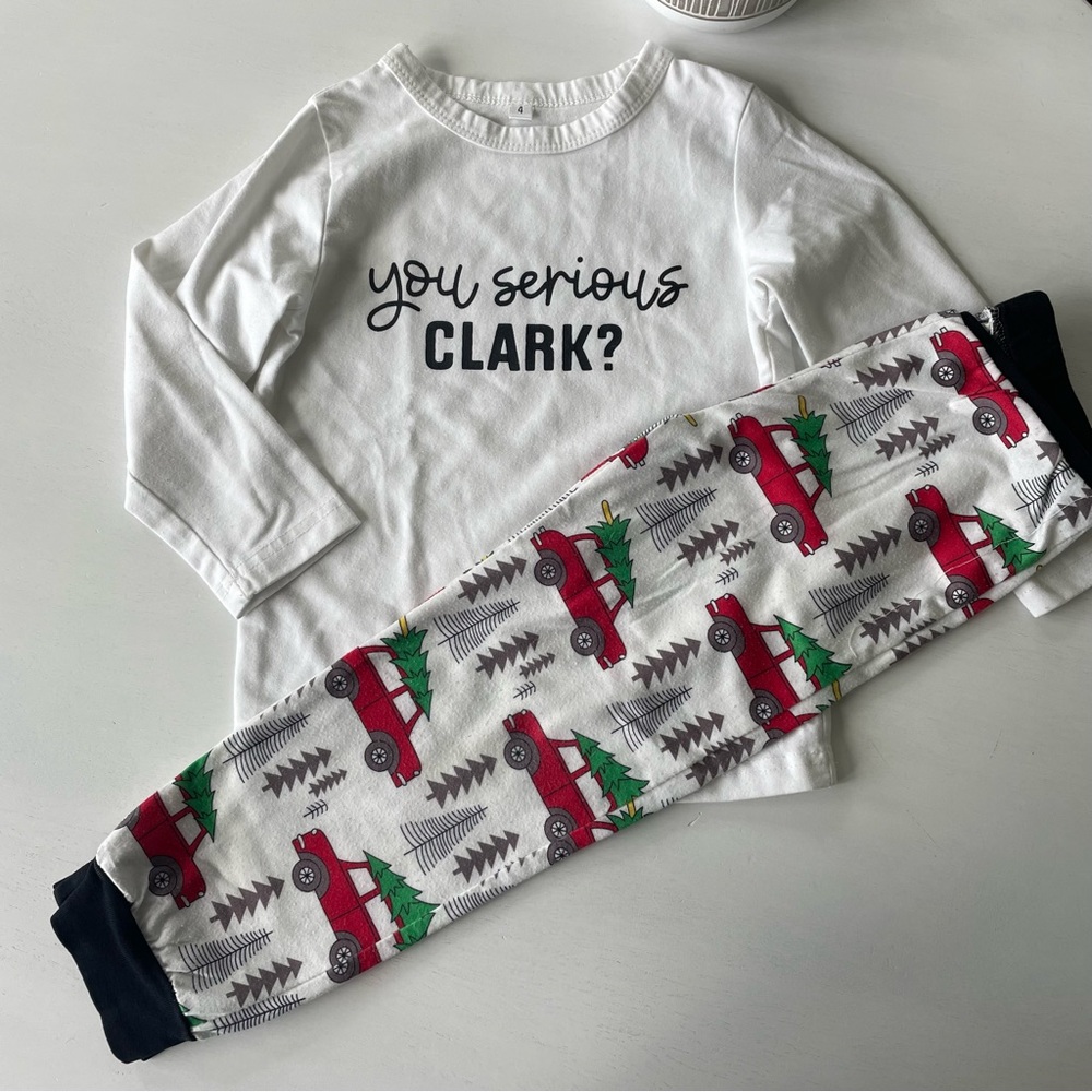 Toddler Christmas Vacation Pajamas, 4